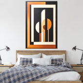 Ramen van oneindigheid canvas afdruk (Insitu (Slaapkamer))