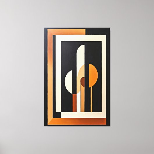 Ramen van oneindigheid canvas afdruk (Voorkant)