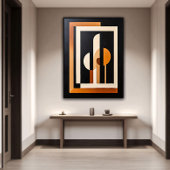 Ramen van oneindigheid canvas afdruk