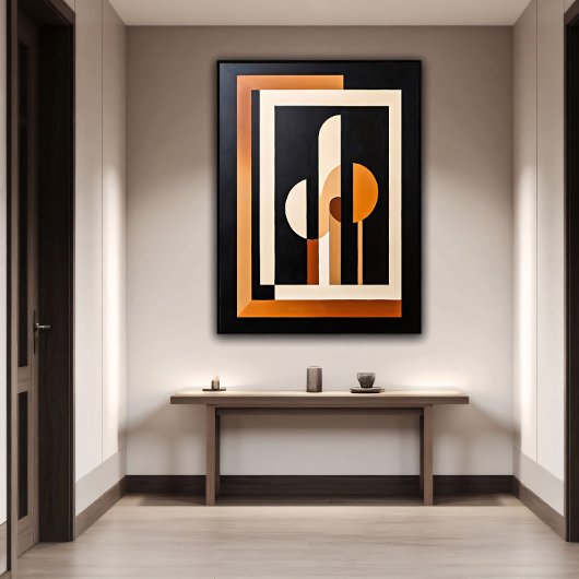 Ramen van oneindigheid canvas afdruk