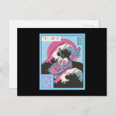 Ramen Vaporwave Briefkaart (Voorkant / Achterkant)
