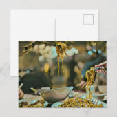 Ramen verjaardagscadeau briefkaart (Voorkant / Achterkant)