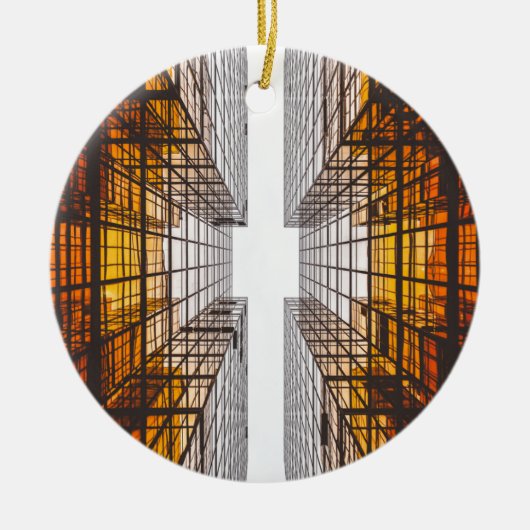 ramen voor gevelgevel keramisch ornament (Voorkant)