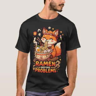 Ramen Voor Problemen Schattig Kawaii Ramen Liefheb T-shirt