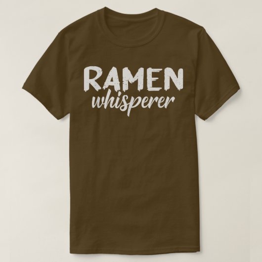 Ramen Whisperer Ramen Lover T-shirt (Design voorkant)
