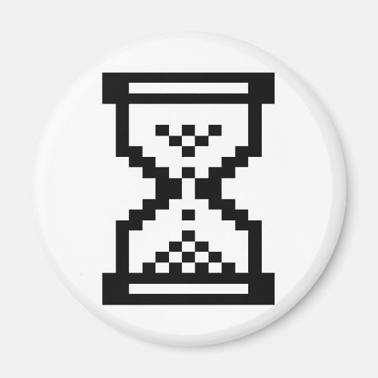 Ramen-zandloper Magneet (Voorkant)
