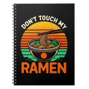 Ramenliefhebber Niet Aanraken Notitieboek