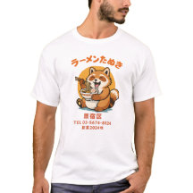 Ramenliefhebber Schattige Vos Japans Design