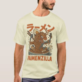 RAMENZILLA – Het Noedel Ontwaakt T-shirt (Voorkant)