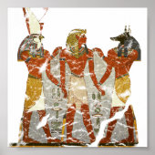 Ramesses, horus, anubus poster (Voorkant)