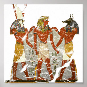 Ramesses, horus, anubus poster