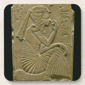 Ramesses II (1279-1213 BC) als kind, Nieuw Koninkr Bier Onderzetter (Voorkant)