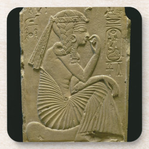 Ramesses II (1279-1213 BC) als kind, Nieuw Koninkr Bier Onderzetter