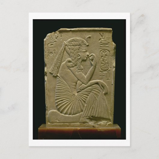 Ramesses II (1279-1213 BC) als kind, Nieuw Koninkr Briefkaart (Voorkant)