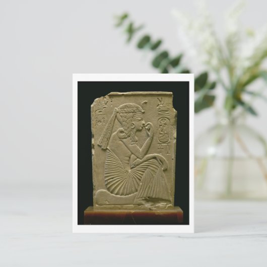 Ramesses II (1279-1213 BC) als kind, Nieuw Koninkr Briefkaart (Staand voorkant)