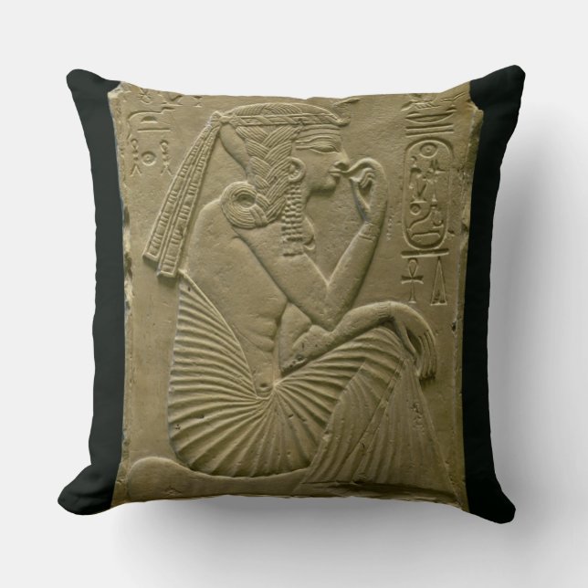 Ramesses II (1279-1213 BC) als kind, Nieuw Koninkr Kussen (Voorkant)