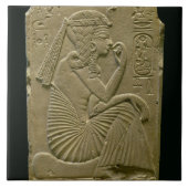 Ramesses II (1279-1213 BC) als kind, Nieuw Koninkr Tegeltje (Voorkant)