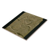 Ramesses II (1279-1213 BC) als kind, Nieuw Koninkr Tegeltje (Zijkant)