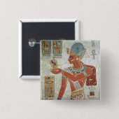 Ramesses II: Gepromoveerd voor oorlog Vierkante Button 5,1 Cm (Voorkant /achterkant)