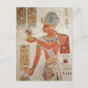Ramesses III in gevechtsjurk Briefkaart