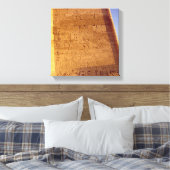 Ramesses III jacht op wilde stieren Canvas Afdruk (Insitu (Slaapkamer))