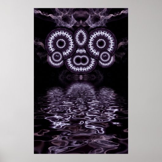Ramiana Fractal Kunst Poster (Voorkant)