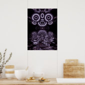 Ramiana Fractal Kunst Poster (Keuken)