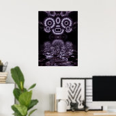 Ramiana Fractal Kunst Poster (Thuiskantoor)