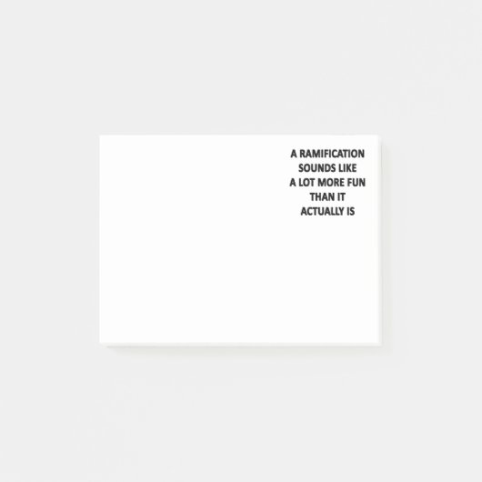 Ramificatie Post-it® Notes (Voorkant)