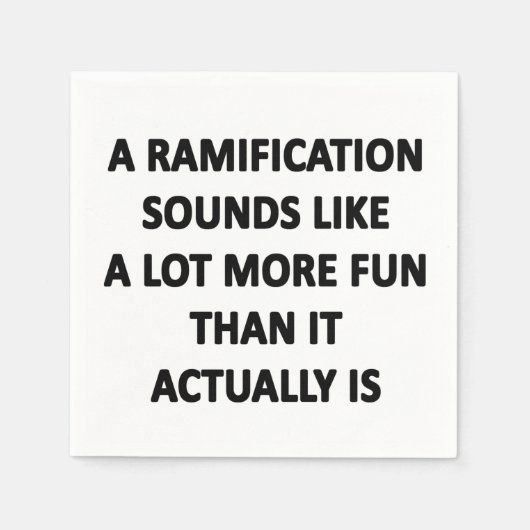 Ramificatie Servet (Voorkant)
