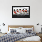 Raming: Inspirerend prijsopgave Canvas Afdruk (Insitu (Slaapkamer))