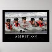 Raming: Inspirerend prijsopgave Poster (Voorkant)