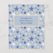 RAMINGEN EN ADVIES VAN HET Baby shower Star Pengui (Achterkant)