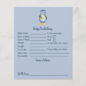 RAMINGEN EN ADVIES VAN HET Baby shower Star Pengui (Voorkant)