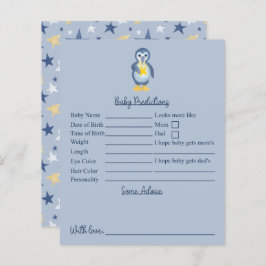 RAMINGEN EN ADVIES VAN HET Baby shower Star Pengui