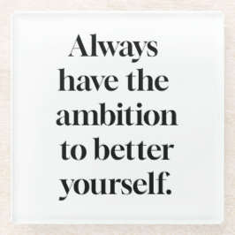 Ramingglas Onderzetter