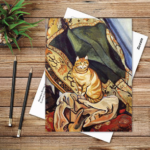 Raminou Kattendoek Suzanne Valadon Briefkaart