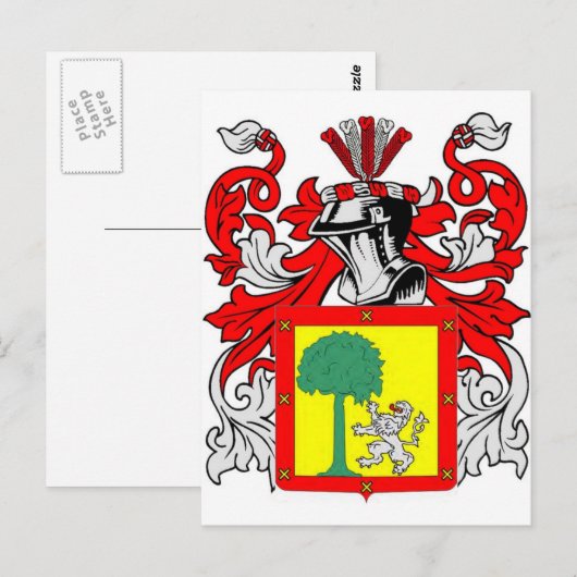 Ramirez Coat of Arms Briefkaart (Voorkant / Achterkant)