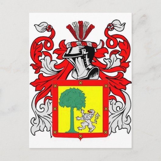 Ramirez Coat of Arms Briefkaart (Voorkant)