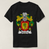 Ramirez Coat of Arms Family Crest T-shirt (Design voorkant)