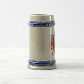 Ramirez Coat of Arms Stein Bierpul (Center)