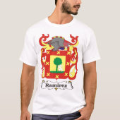 Ramirez Family Coat of Arms T-shirt (Voorkant)