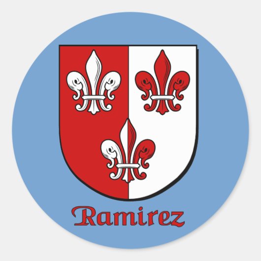 Ramirez Family Shield Stickers (Voorkant)