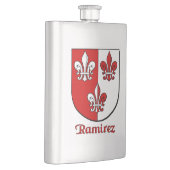 Ramirez Heraldic Shield Heupfles (Rechts)