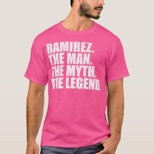 Ramirez Naam Ramirez Voornaam T-shirt