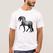 Ramirez - spanisches Pferd, laufend -  T-shirt (Voorkant)