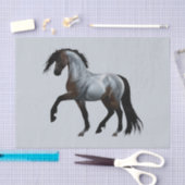 Ramirez - spanisches Pferd, laufend -  Tissuepapier (Craft)