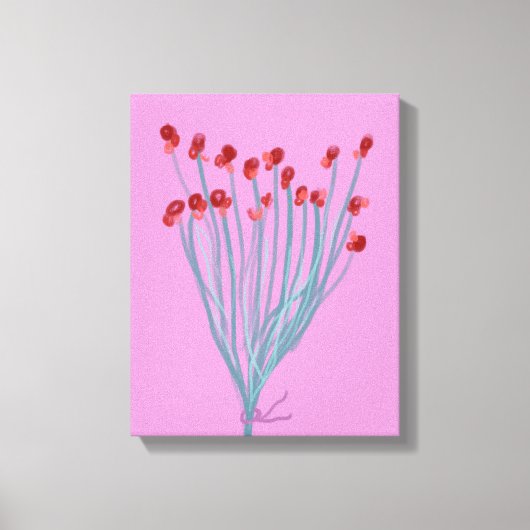 Ramito de flores canvas afdruk (Voorkant)