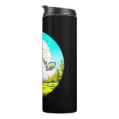 Rammel die kettingen | Schijfgolfskelet Thermosbeker (Geroteerd rechts)