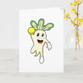 Rammenas Handbalspeler met Handbal Kaart (Gele Bloem)